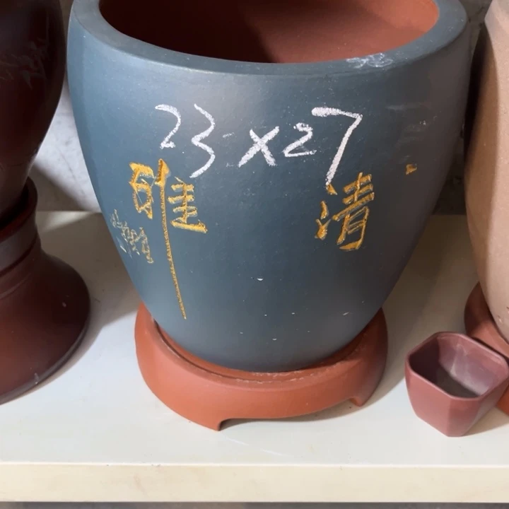 紫砂花盆紫砂花盆