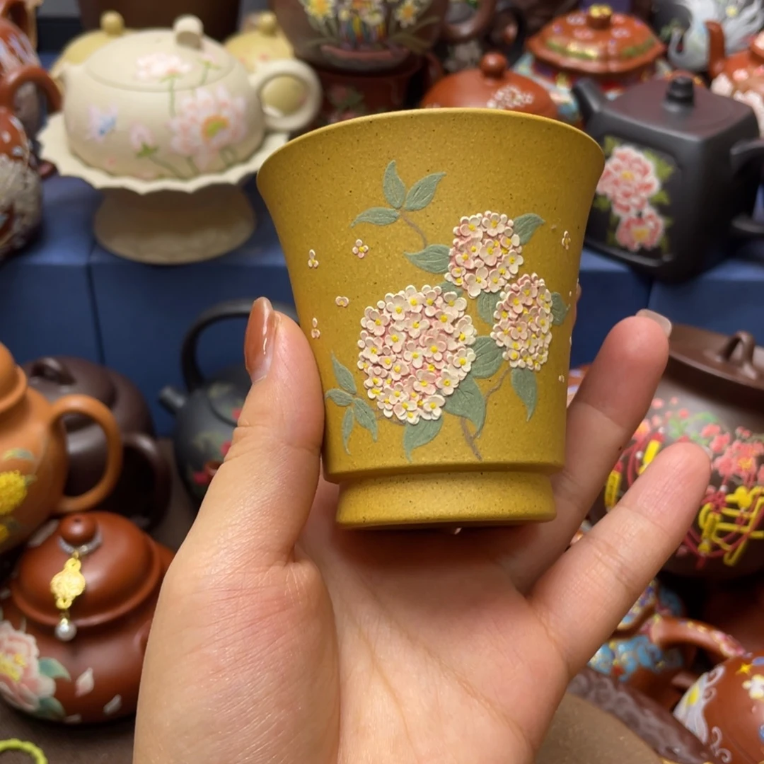 茶杯紫砂紫砂主人杯120cc