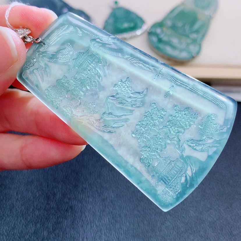 【闪购商品】翡翠颈饰未镶嵌翡翠