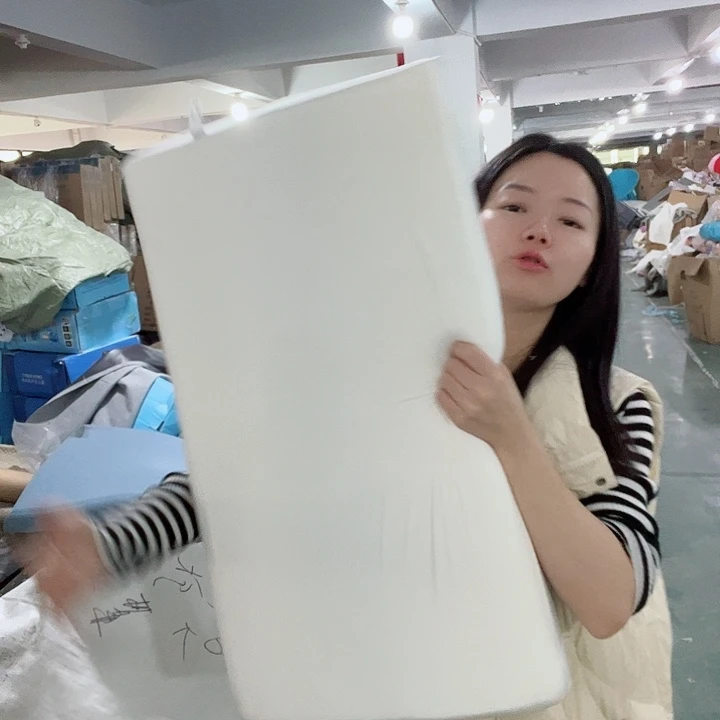 带套蓝白记忆棉枕头8*45*70