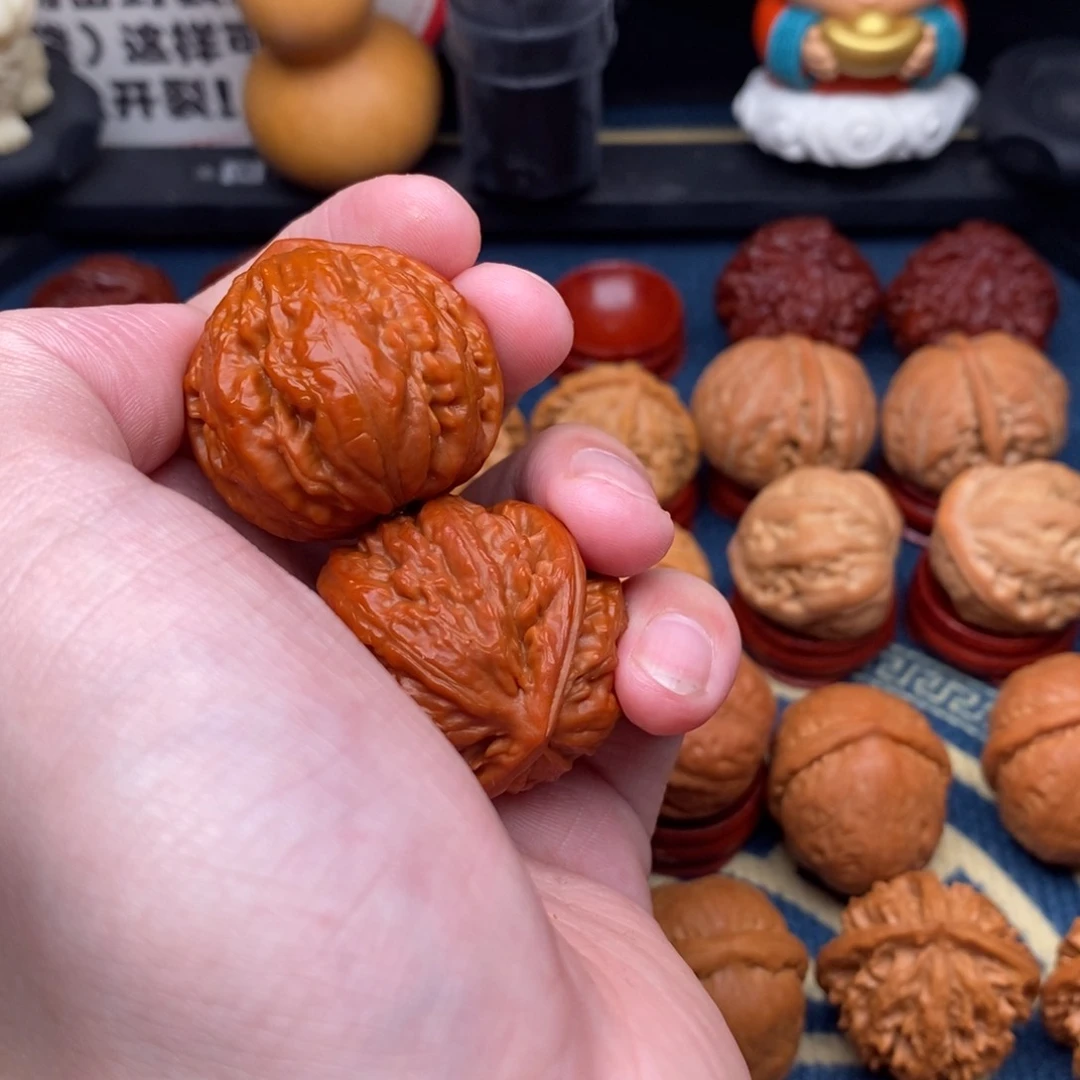 文玩核桃把件晞**笑精品小手捻