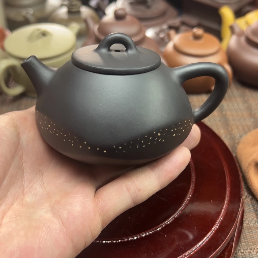 茶壶紫砂宜兴原矿紫砂壶180毫升容量