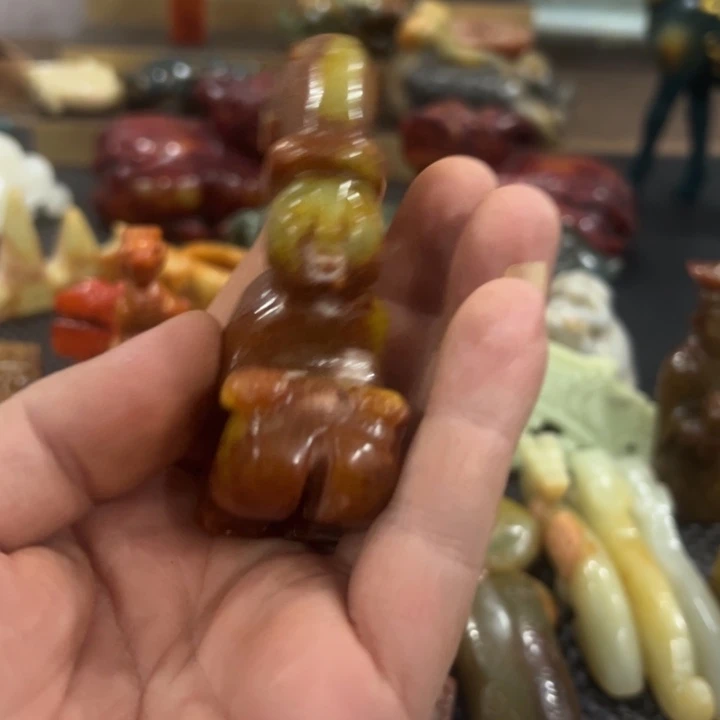 和田玉（糖玉）未镶嵌包链