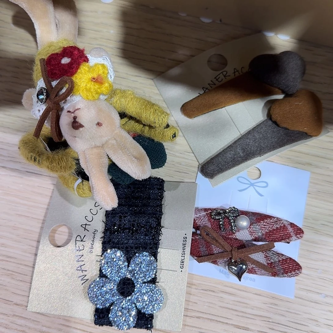 硅胶铁合金发夹108