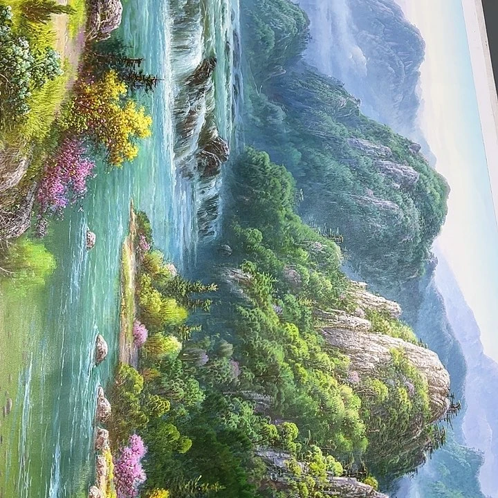 油画恭喜一直一直影子