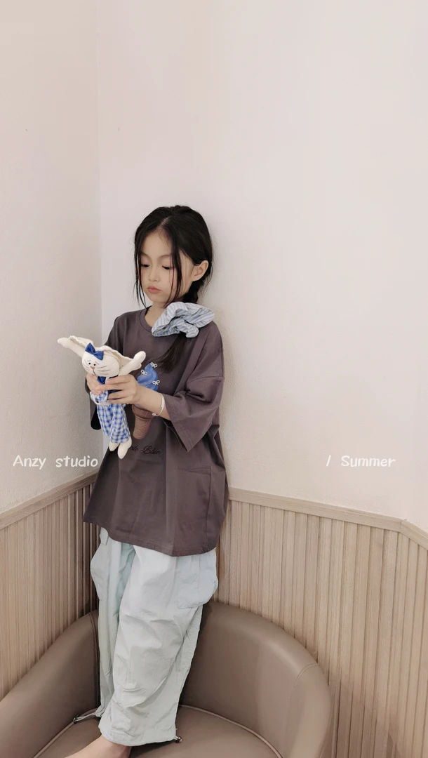 冰淇淋蓝绿工装裤 110.130.150cm 深灰冰淇淋t 110-160cm