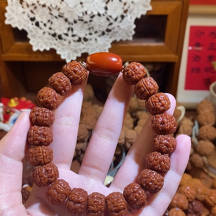 金刚菩提手串125玉华小玛单圈