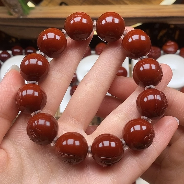 宏***）手串橄榄核橄榄核回血