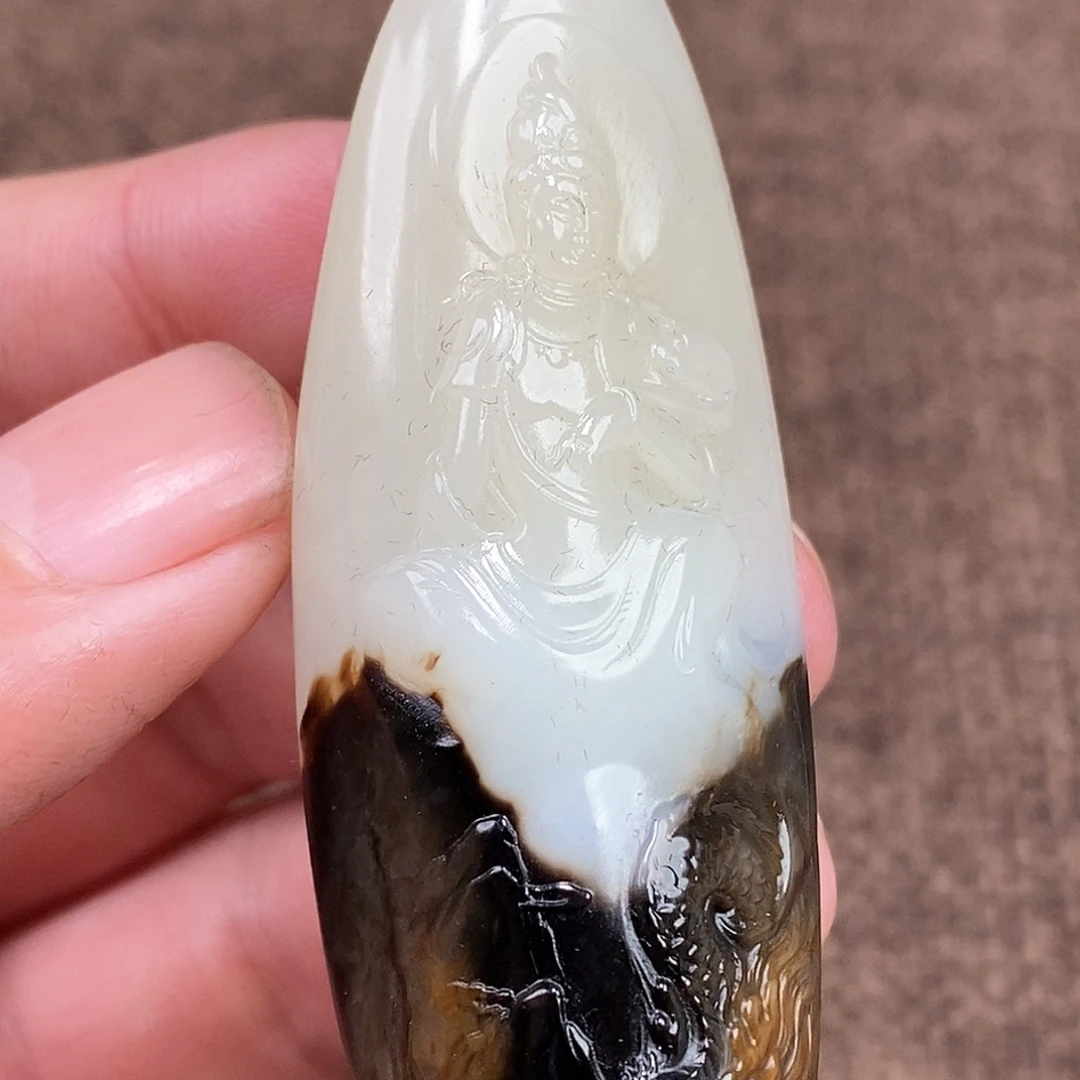 和田玉挂件未镶嵌