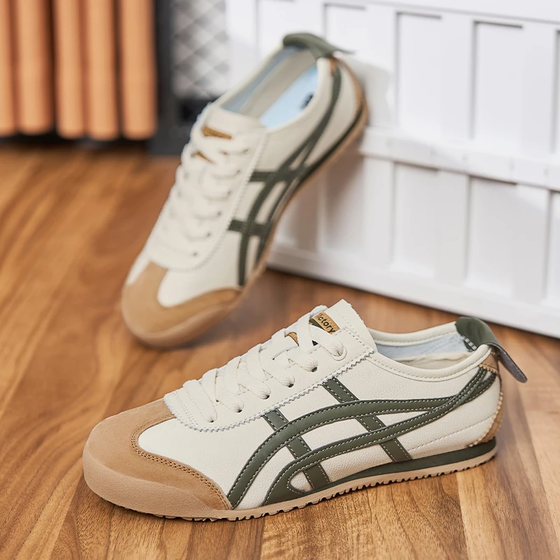 2025夏季爆款阿甘鞋低帮鞋耐磨透气皮面休闲情侣鞋运动轻奢百搭款