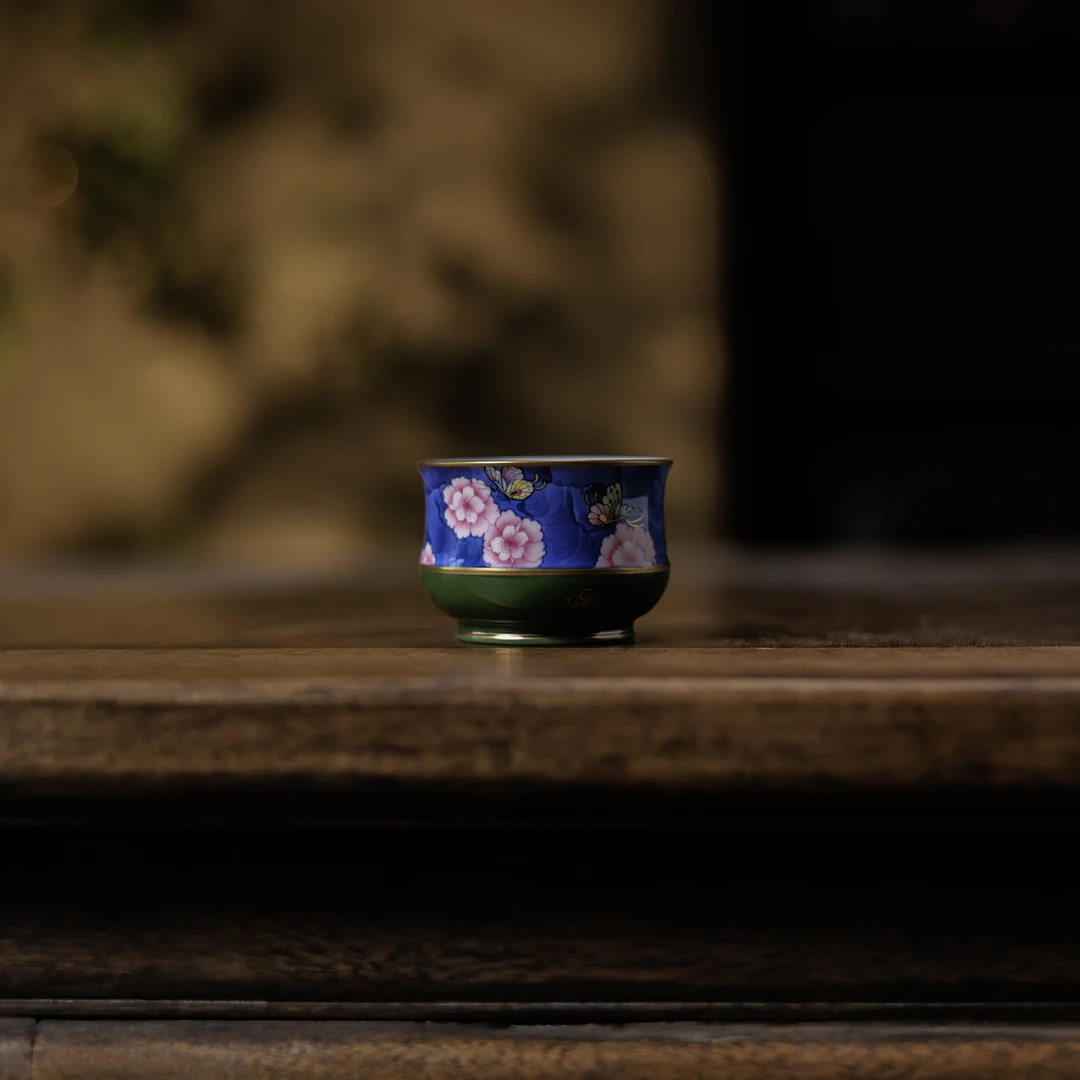 阿茶   绿色桃花主人杯（华隐S1016）