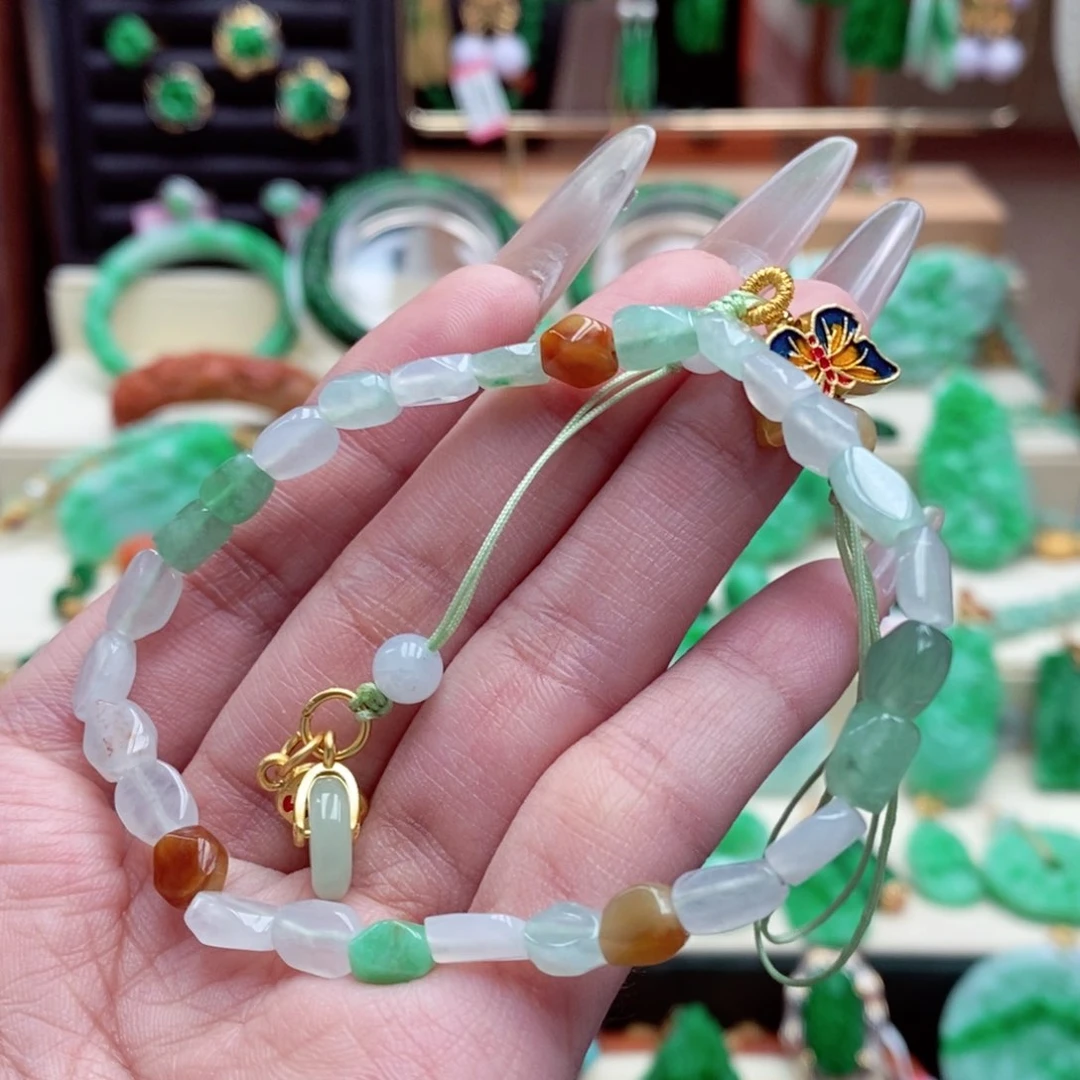 颈饰未镶嵌翡翠翡翠吊坠手机挂