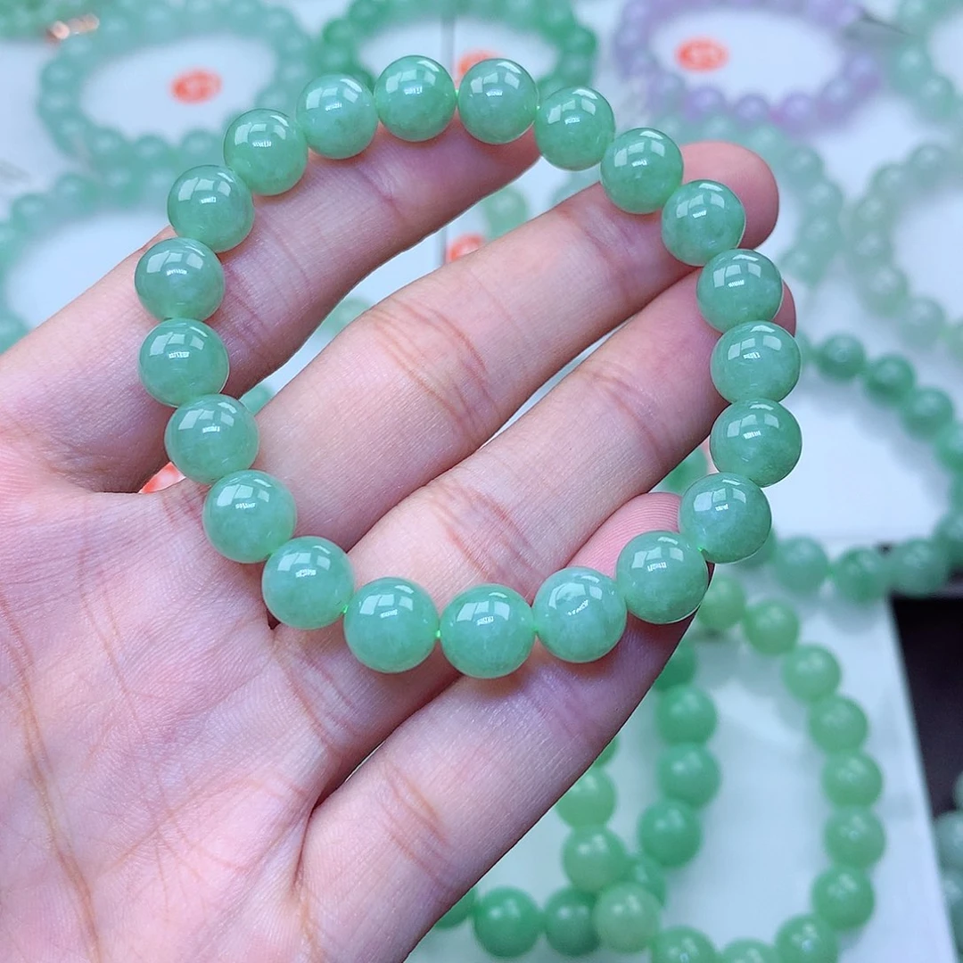 翡翠未镶嵌毛衣链