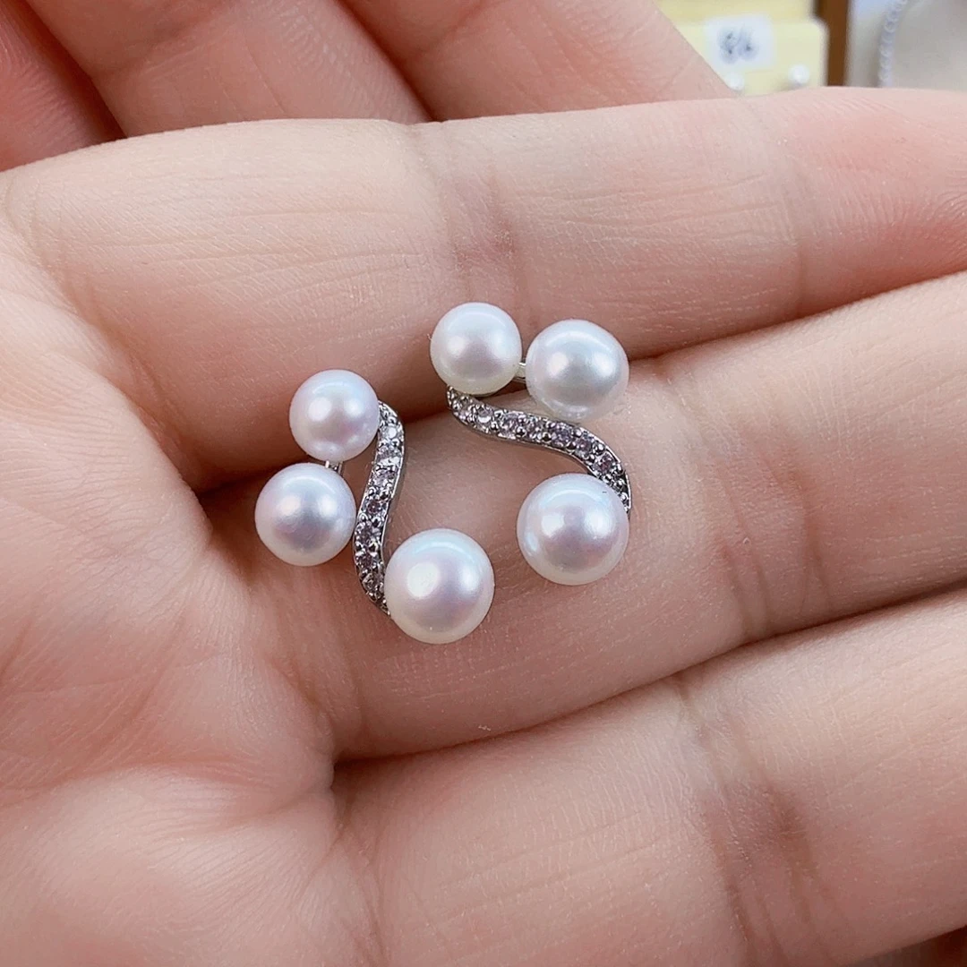 耳饰淡水珍珠未镶嵌