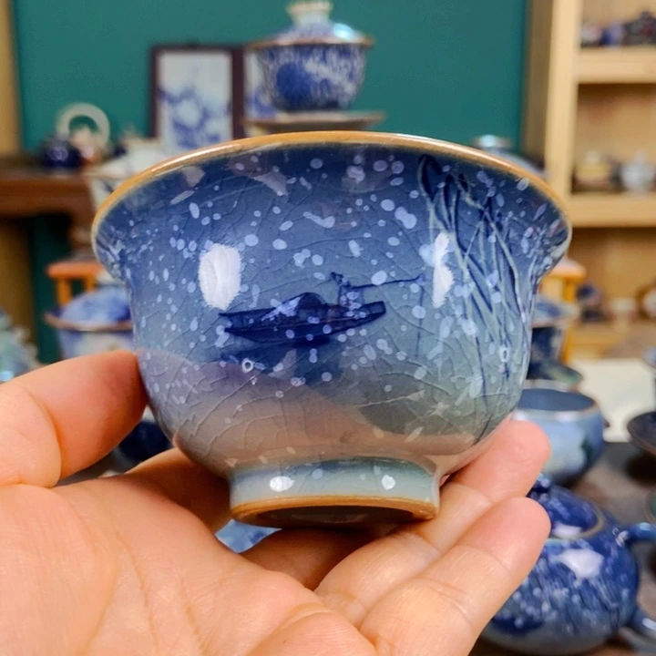瓷片手工制作工艺精湛等特点