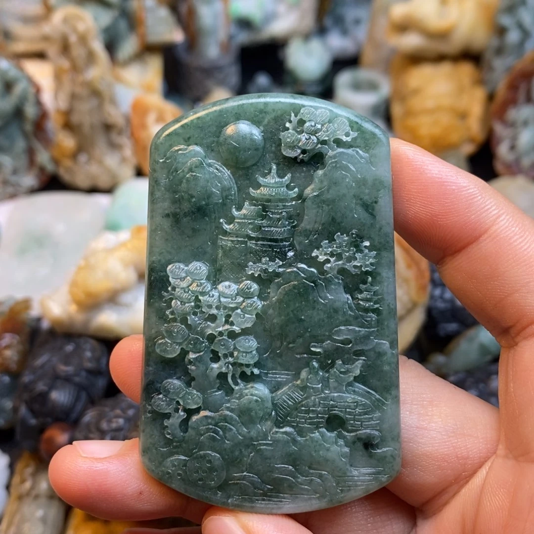 定制翡翠未镶嵌特色54