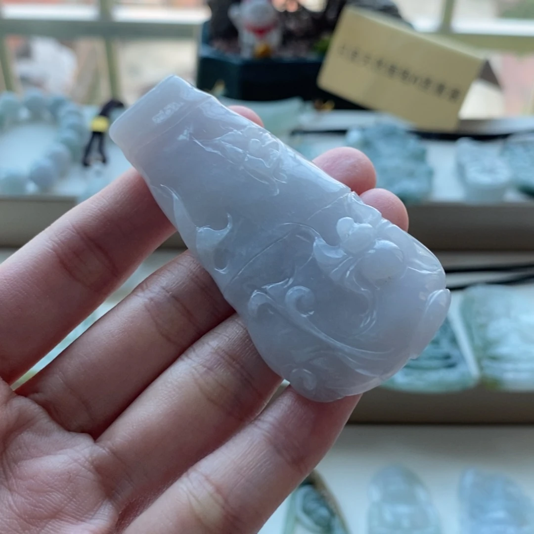 【闪购商品】颈饰未镶嵌翡翠天然缅甸A货翡翠