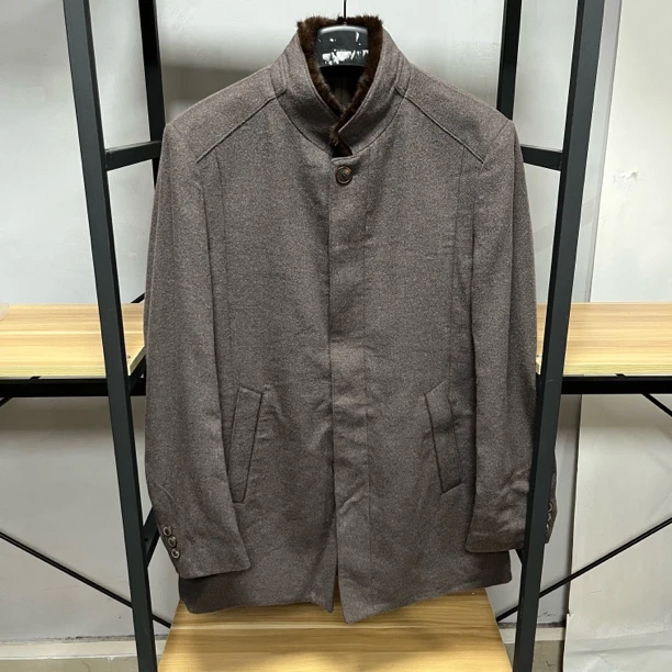 NI850440-062高端男装毛呢外套