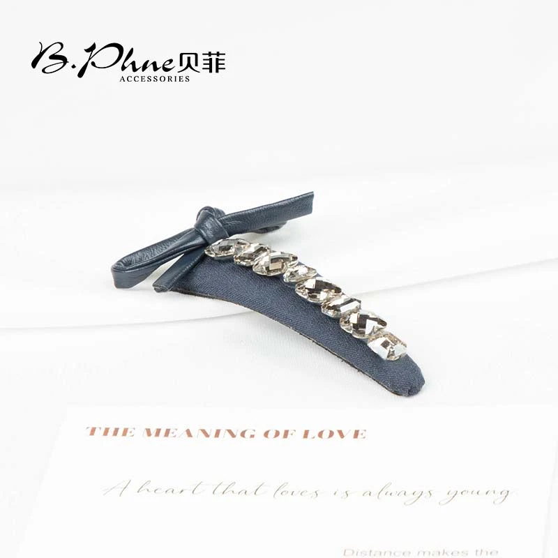 B.【贝菲】灰色掰掰夹时尚百搭