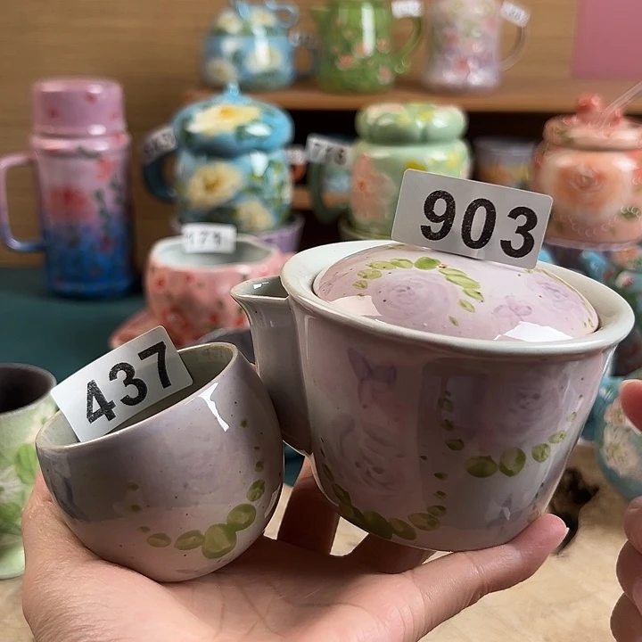 景德镇陶瓷手绘作品903