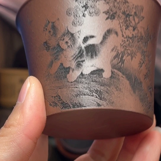 紫砂茶杯宜兴紫砂具