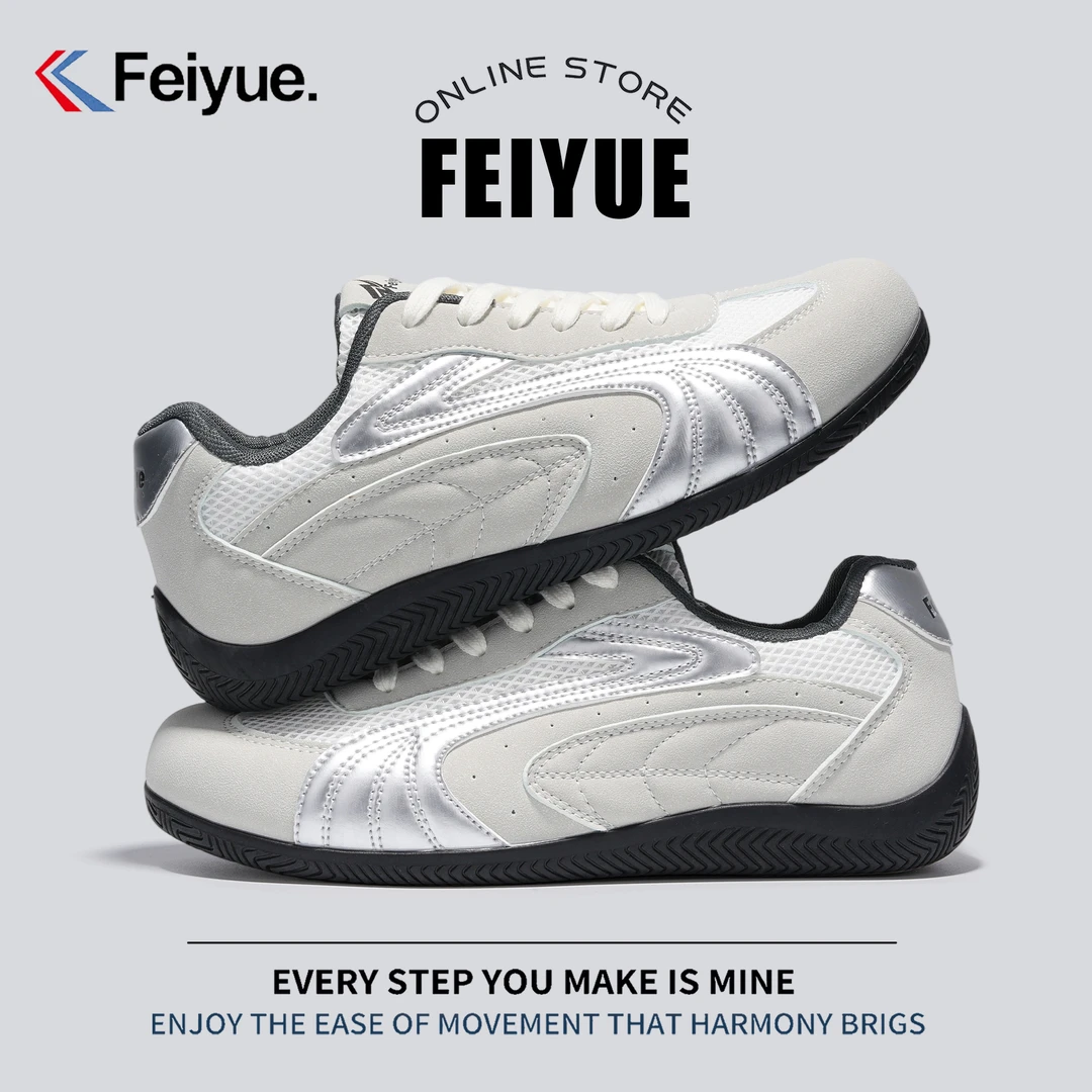 feiyue/飞跃新款运动鞋ins德训鞋鞋子男款爆款流行新款男鞋赛车鞋
