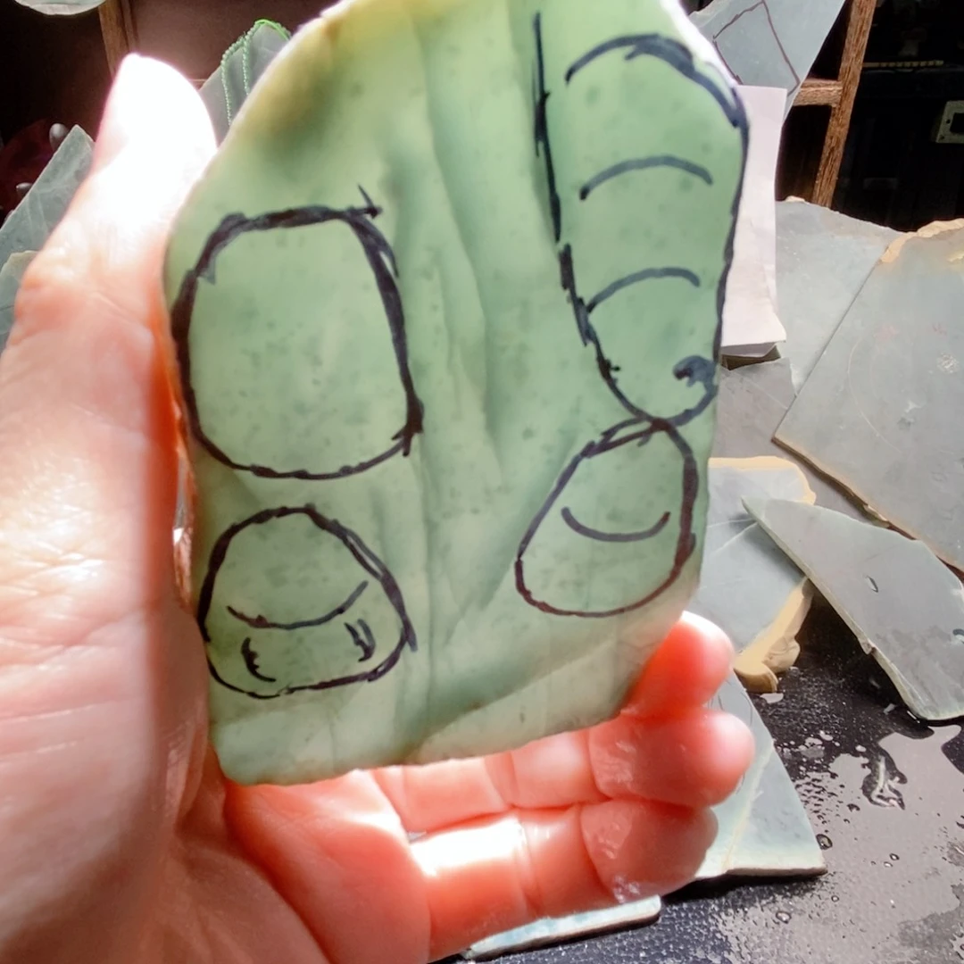 翡翠挂件未镶嵌翡翠原料03