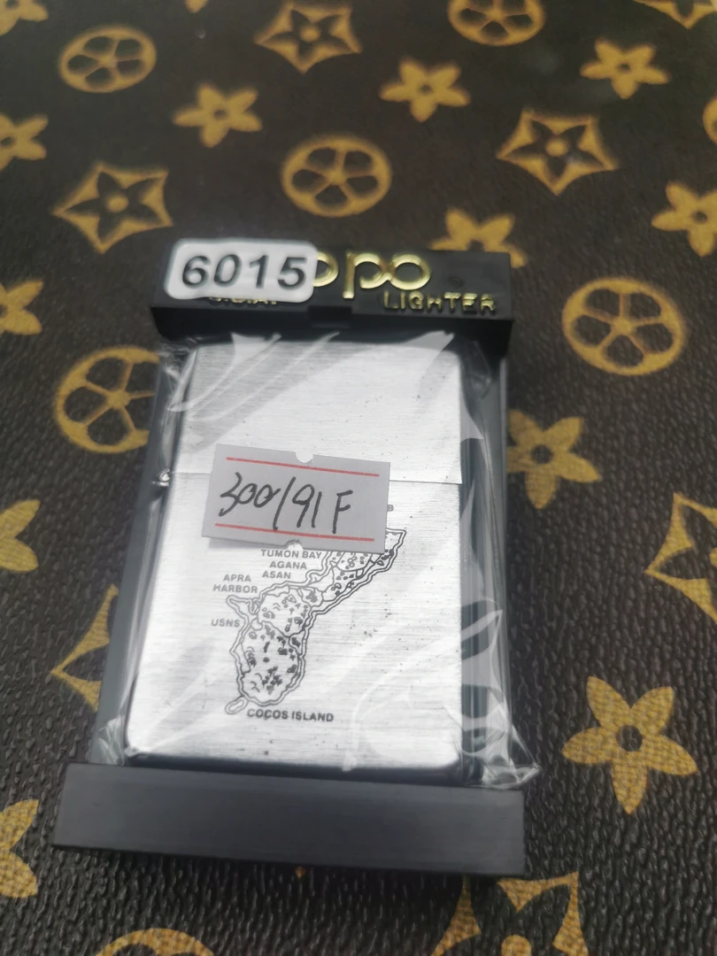 Zippo打火机回血91F拉丝关岛-6015