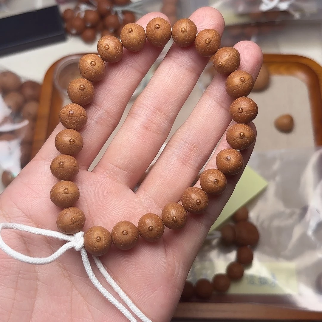 王****凤眼菩提手串精品单仓矮桩手串10.5