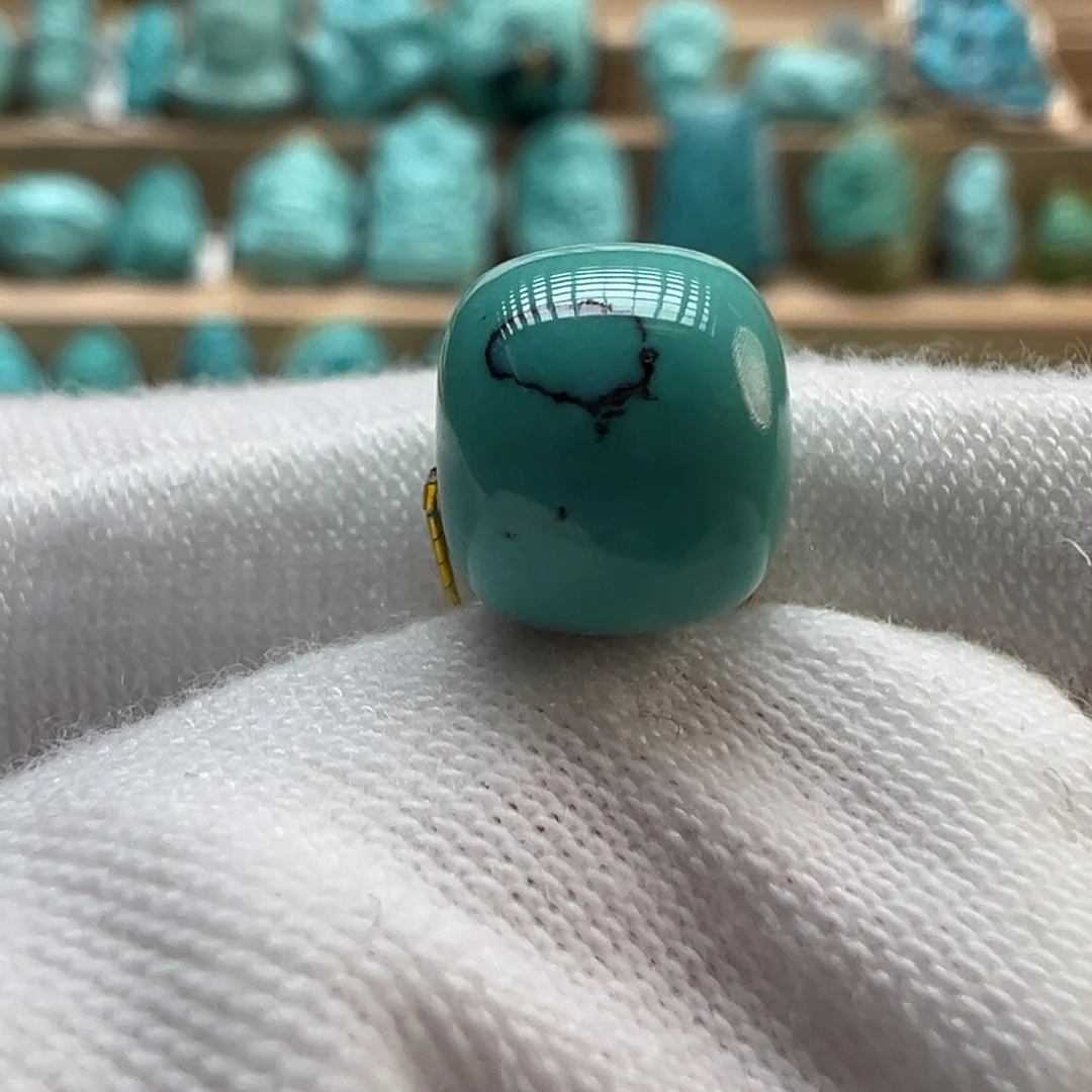 绿松石未镶嵌配饰8.8×7.7