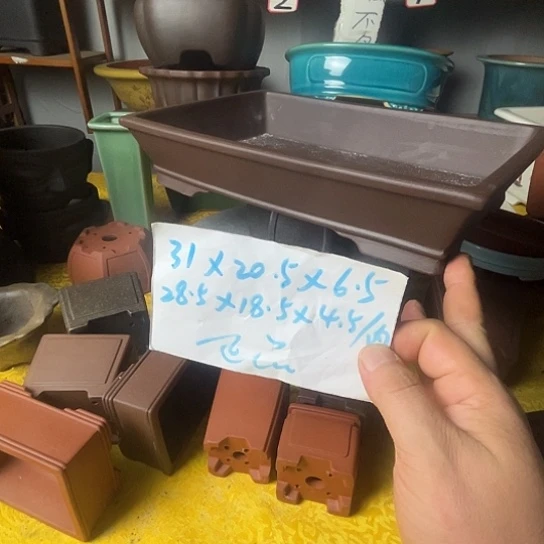 宜兴紫砂花盆马槽