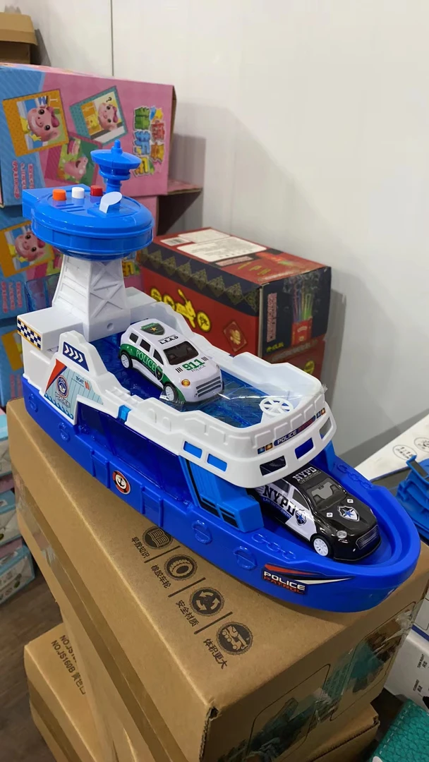 早教运车船【直播间样品 不含电池 】 玩具