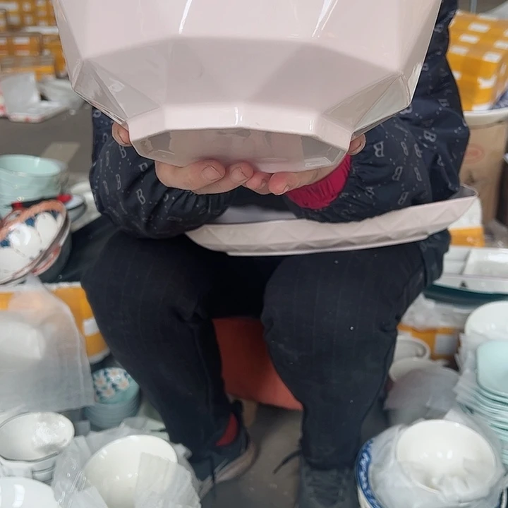 陶瓷工艺餐具1只装微瑕