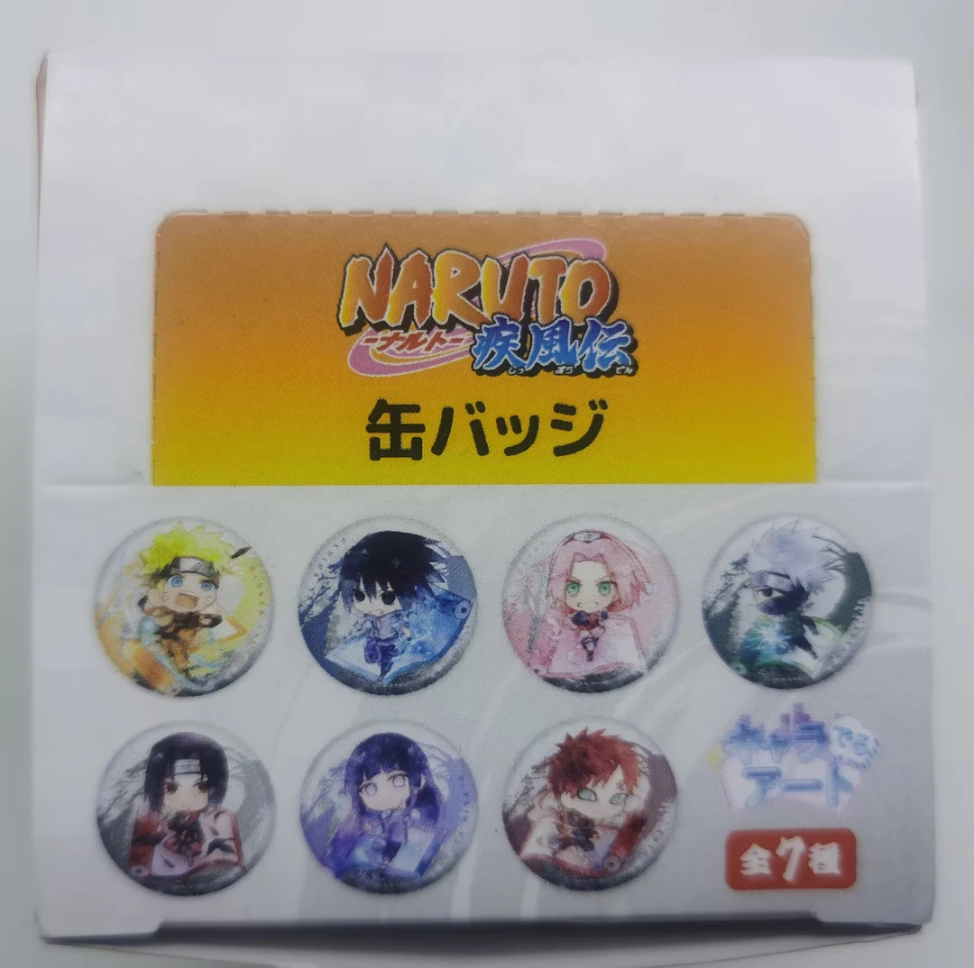 【拆盒】《火影忍者》正版日谷Q版卷轴系列徽章盲盒（代拆）