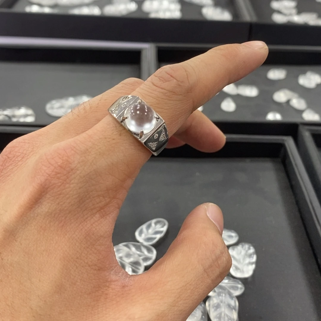 石英质玉未镶嵌珠宝半成品