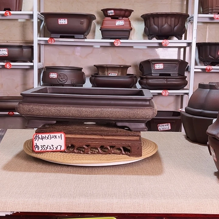 紫砂花盆紫砂花盆