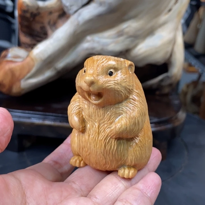 柏木（崖柏）土拨鼠