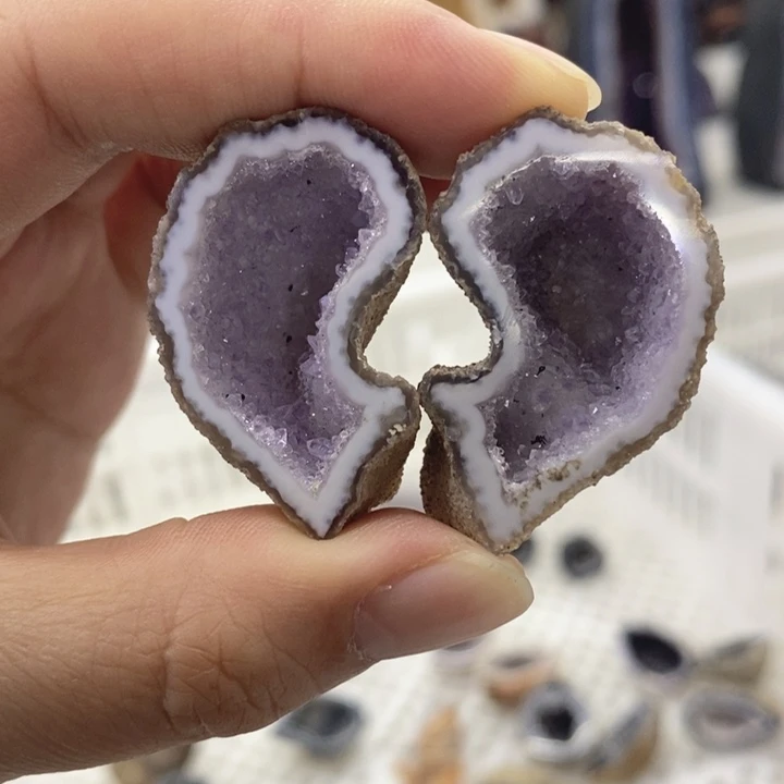 未镶嵌珠宝半成品紫晶