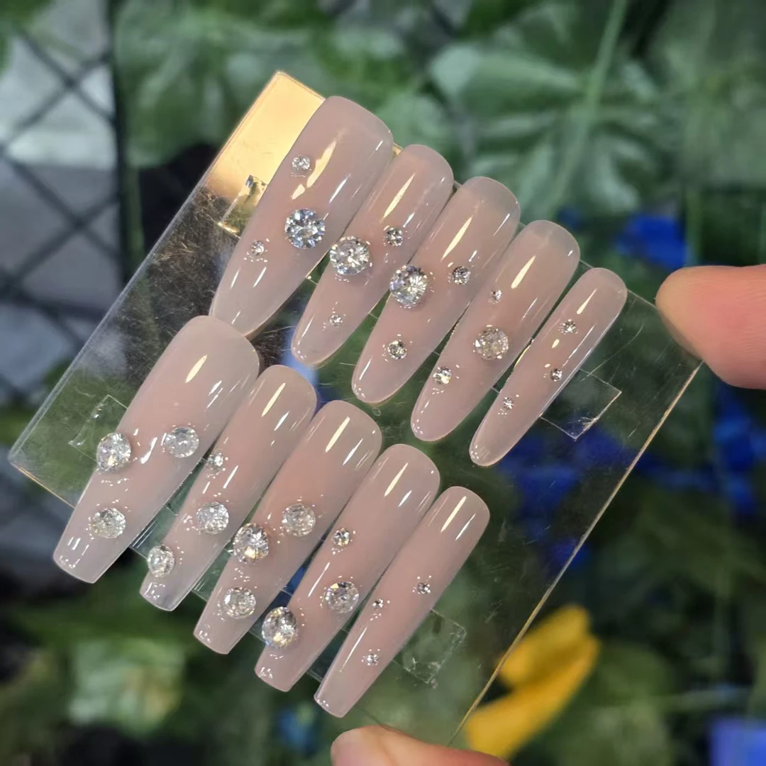 白露丶(全锆石)珠宝级丶手工穿戴甲
