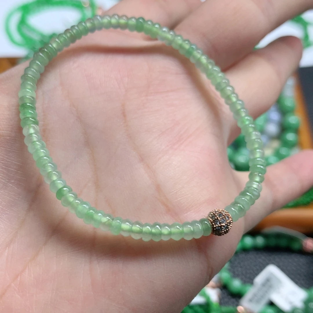 未镶嵌手链翡翠翡翠