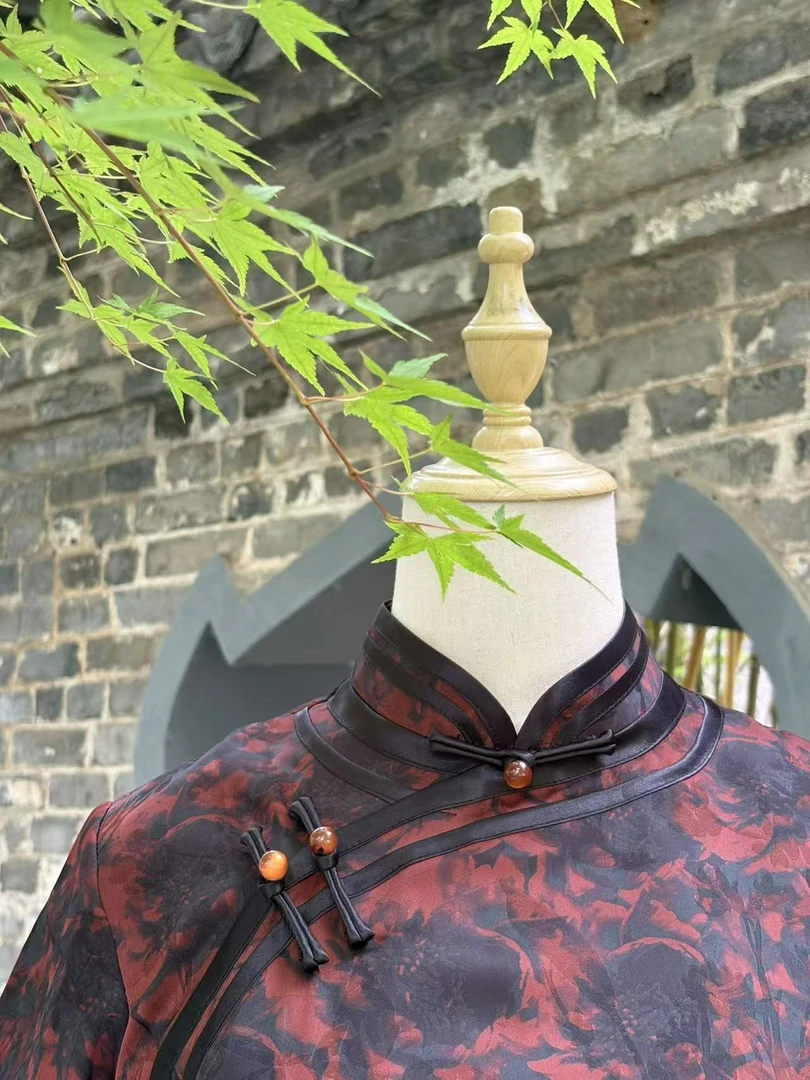 【孤品】2025孤品旗袍裙，微瑕疵（主播报对应编号拍，乱拍无效不发货）
