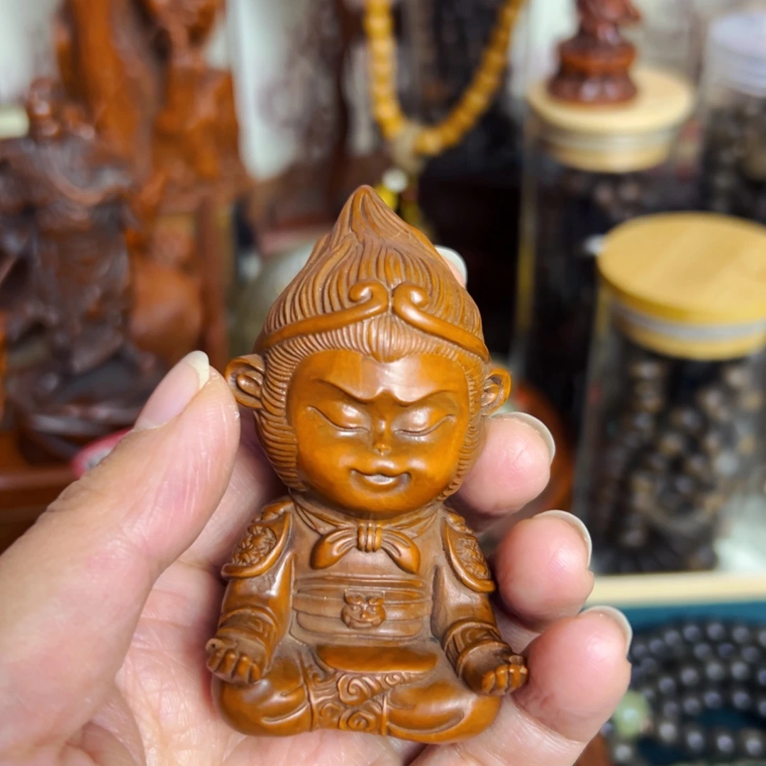 黄杨木年货节福利活动把件摆件文玩手串