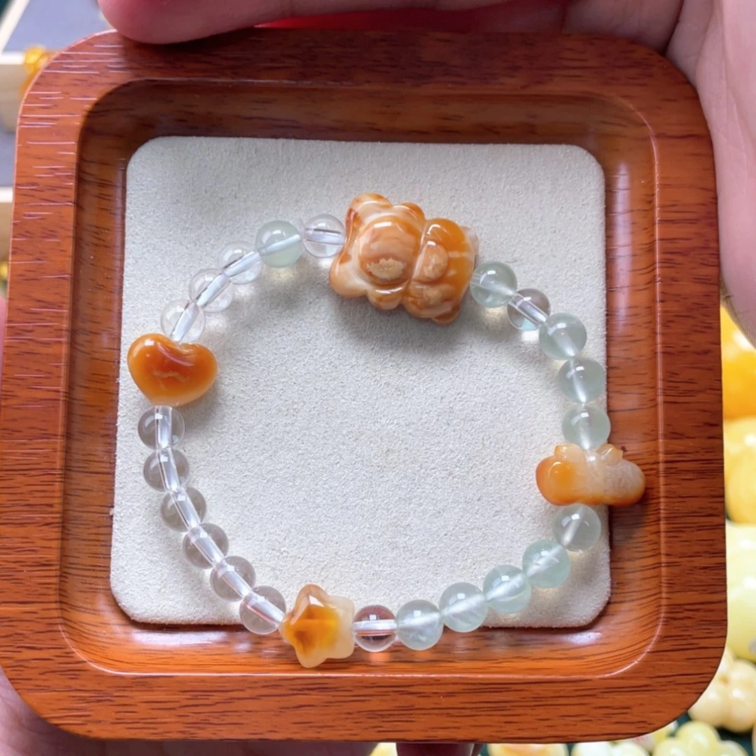 琥珀未镶嵌裸石蜜蜡