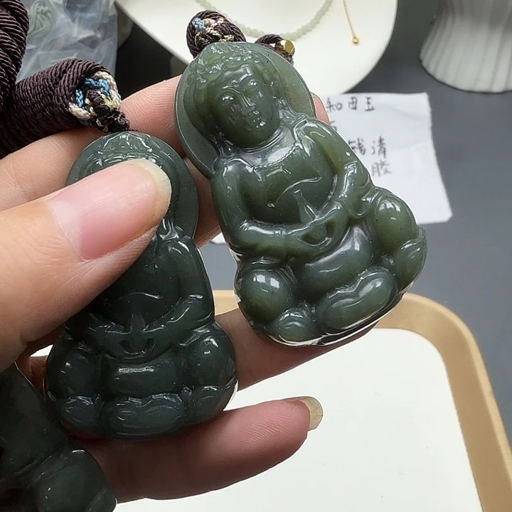 颈饰未镶嵌和田玉27