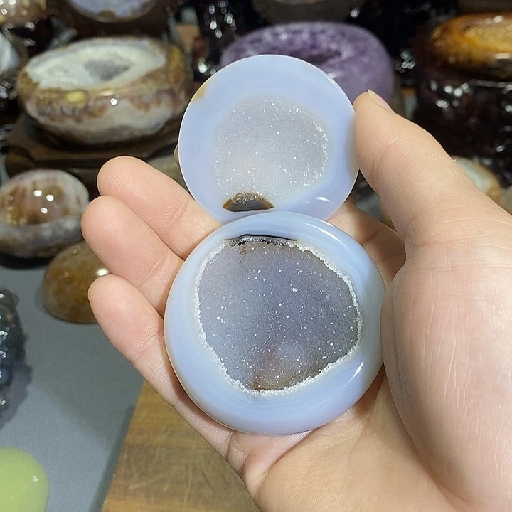 摆件未镶嵌紫晶聚宝盆