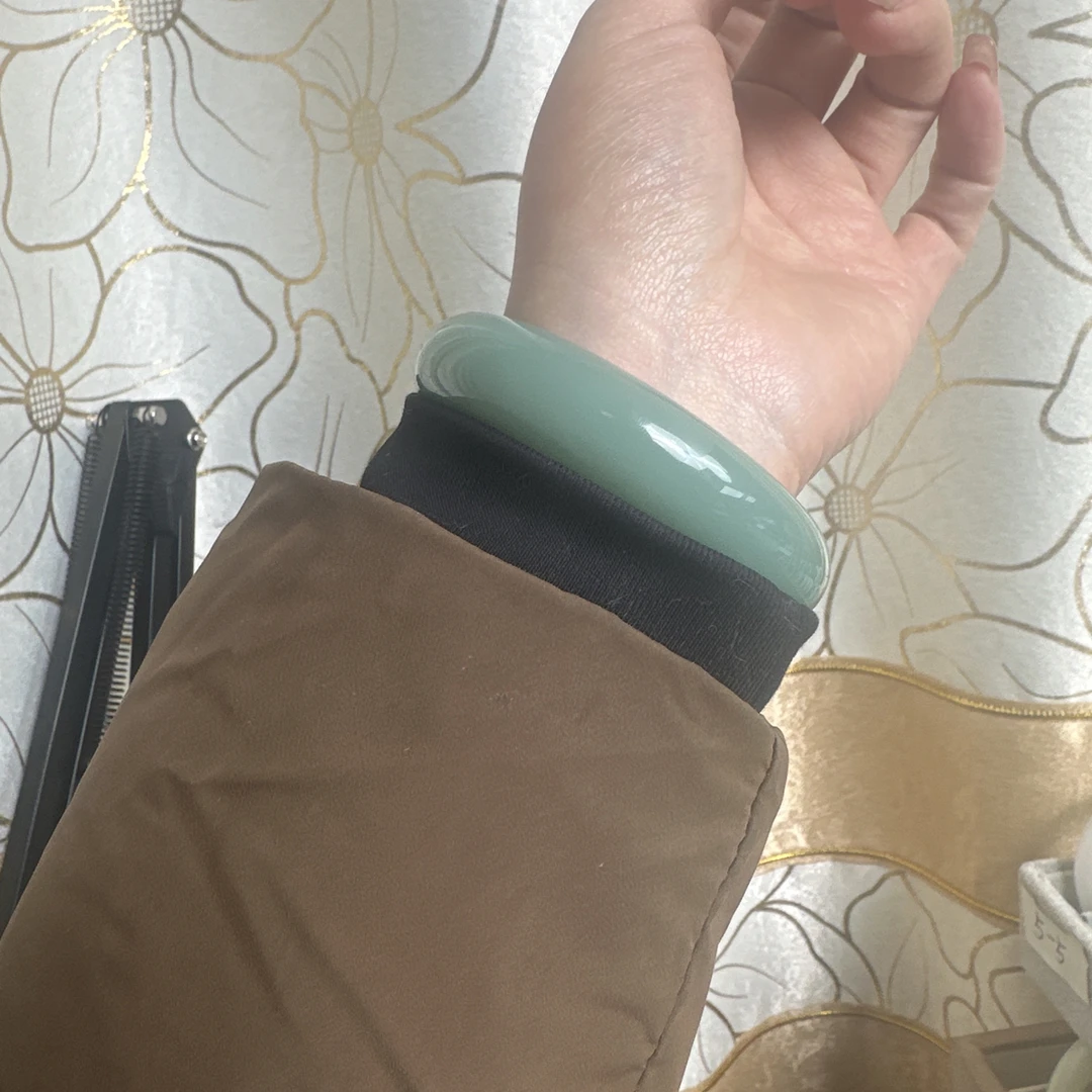 非金属珐琅手镯 新疆料蓝色平安镯