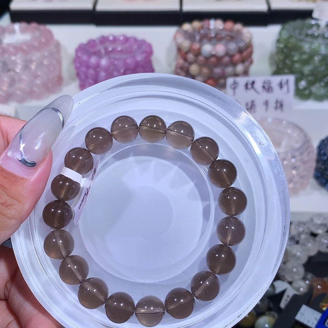 未镶嵌手链水晶茶晶10