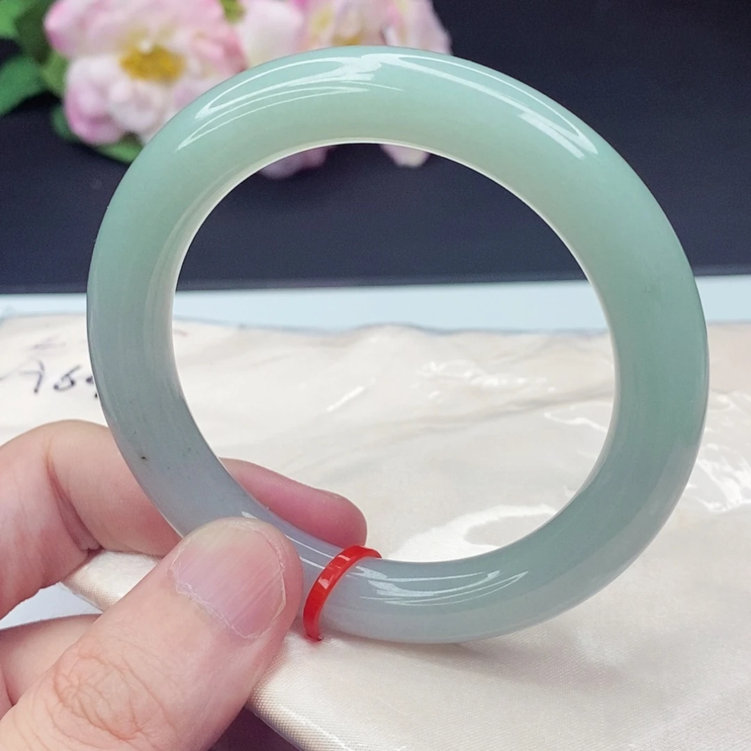 未镶嵌手镯翡翠59圈