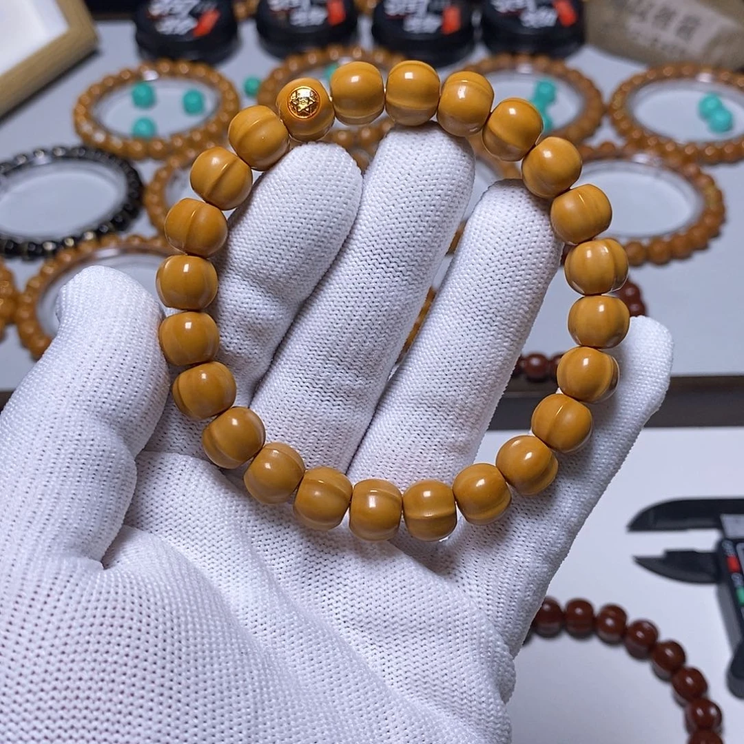 猴头核桃手串金标鲨鱼鳍10左右8号