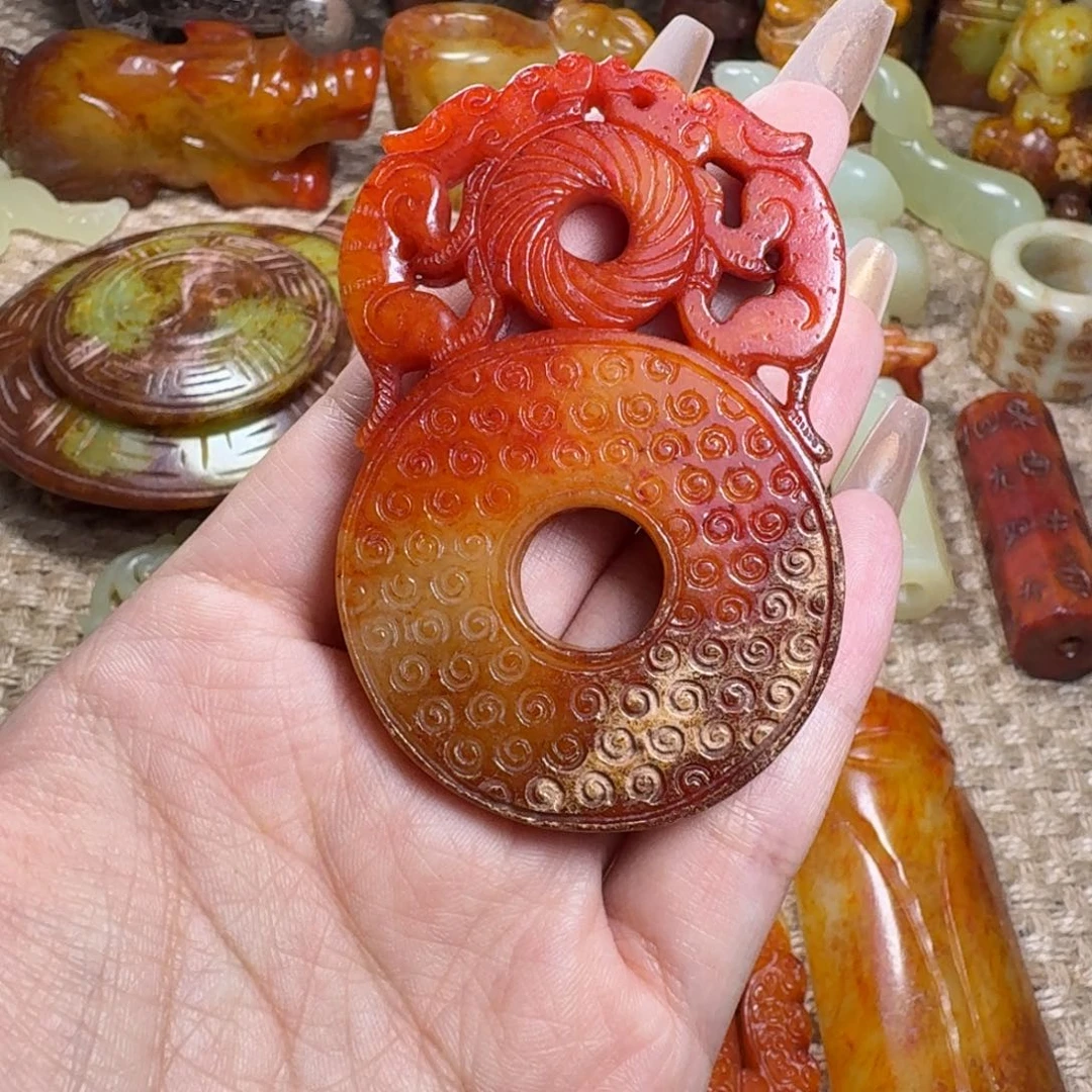 白玉菩提吊坠挂件